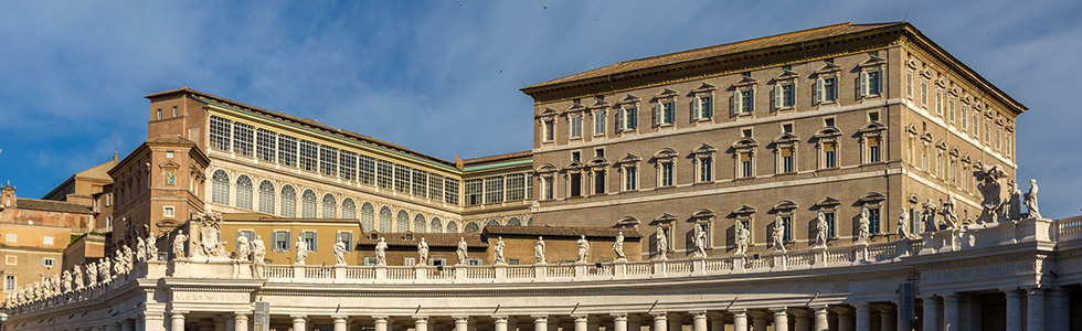 Apostolic palace in Vatican