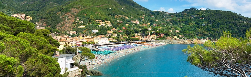 Beach in Cinque Terre