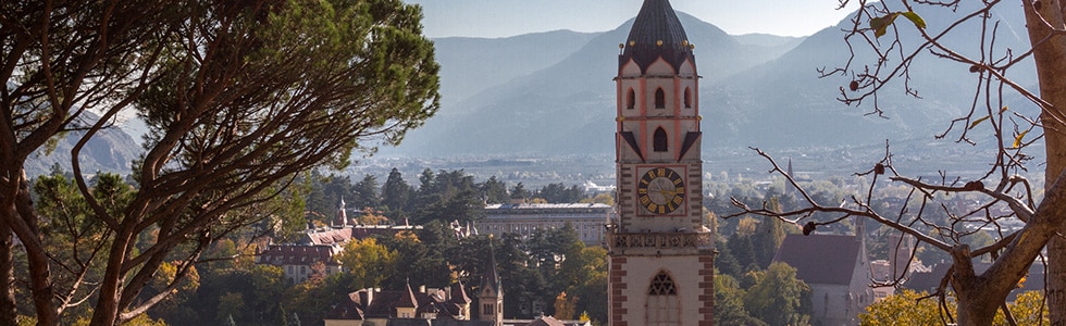 Merano small town in Italy