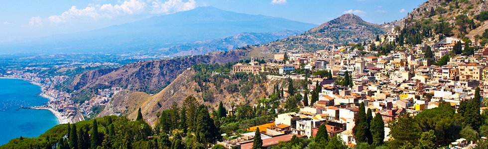 Taormina sea view