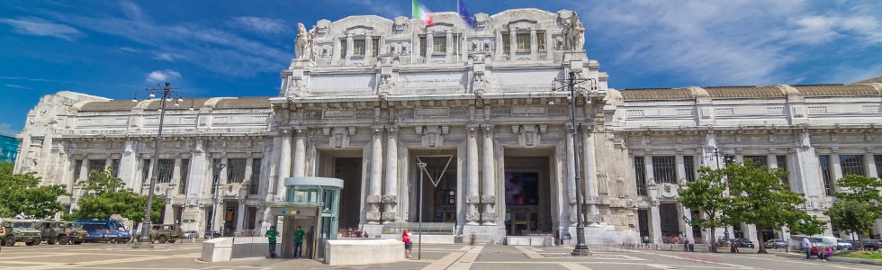 Train Station in Italy