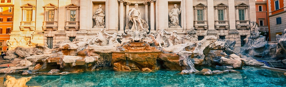 Trevi Fountain in Rome