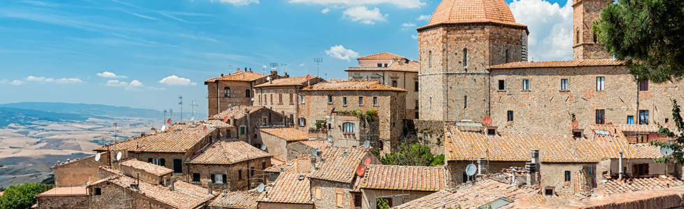 Volterra town in Tuscany